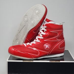 Ringside Diablo Boxing Athletic Shoes Men's Size 11 Red White New